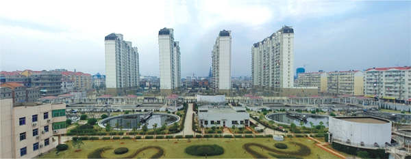江西最大污水處理廠——南昌朝陽污水處理廠二期工程（省、市優(yōu)良工程，獲滕王閣杯）